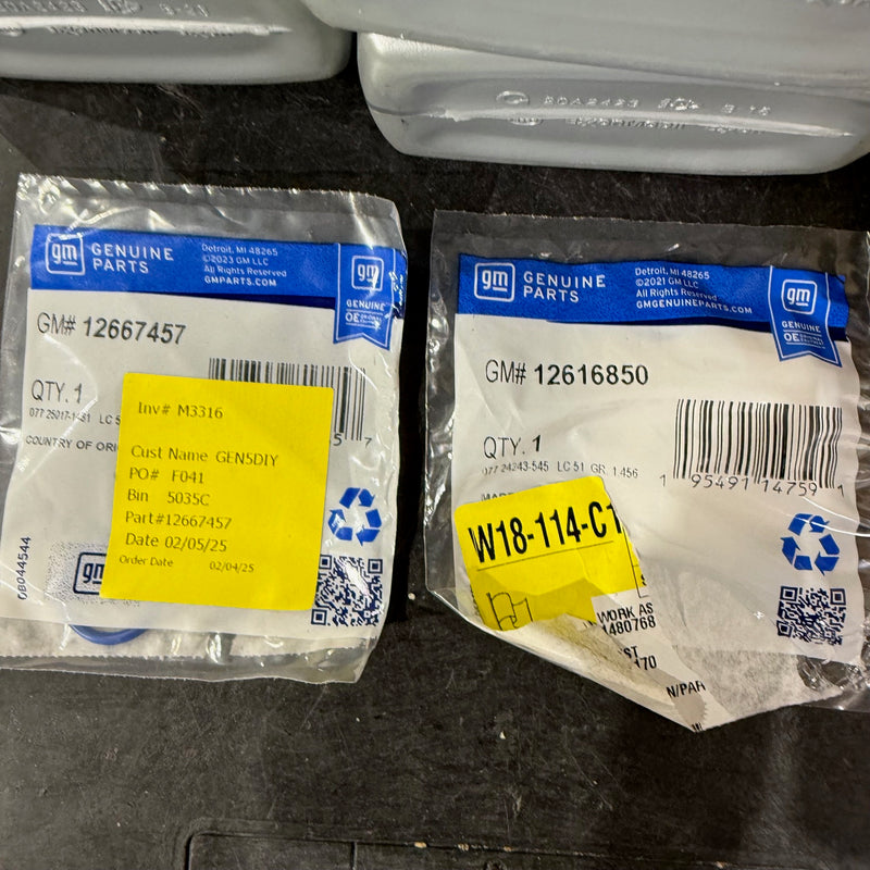 グレープシード　Unit 26～30 2023-2026 Corvette ZO6 Oil Change Kit – Gen5DIY
