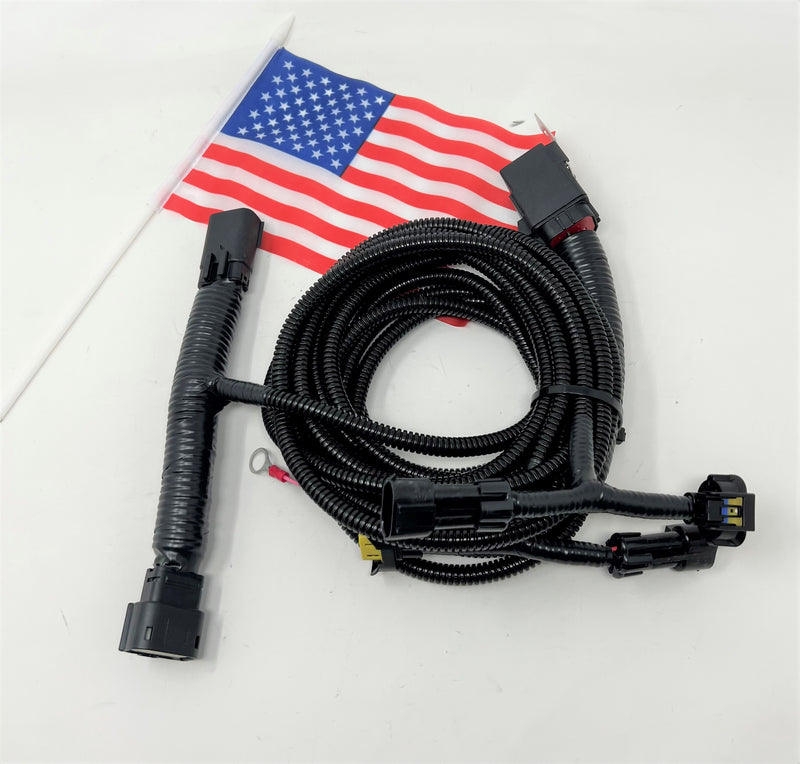 20192022 Fog Light High Beam Override HarnessRam 1500 W/NonLED Fog