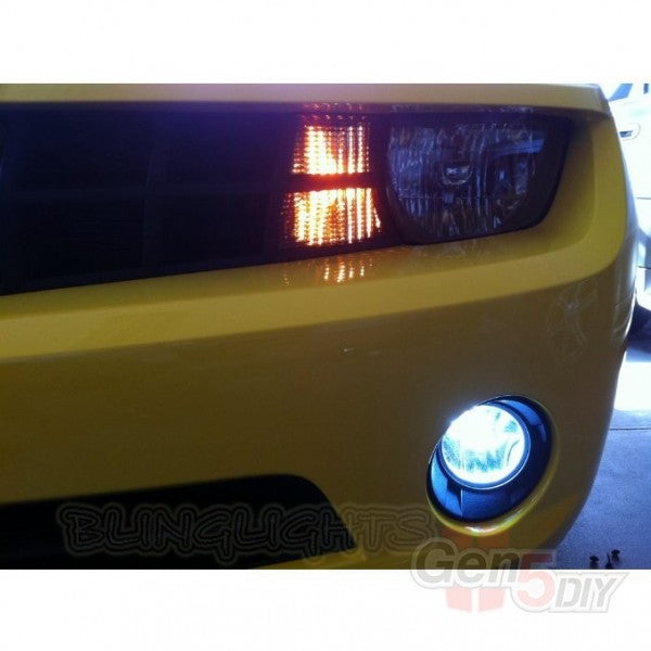 Smoked Lens Overlays For 2010-2013 Chevy Camaro SS & RS – DIY Tint Film Kit