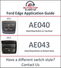 2021-22 Ford Edge Autostop Eliminator